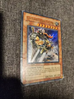 Damaged x1 Yugioh Gilford the Legend SD5-EN001 Ultra Rare 1st Edition - Image 1