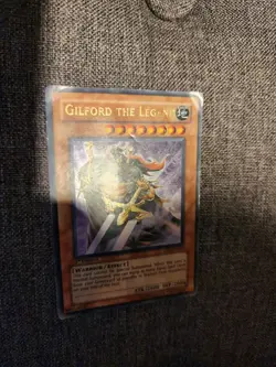 Damaged x1 Yugioh Gilford the Legend SD5-EN001 Ultra Rare 1st Edition - Image 3