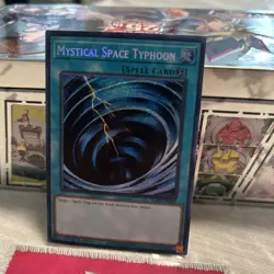 2X Mystical Space Typhoon RA02-EN048 25th Rarity Collection Secret Rare - Image 2