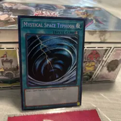 2X Mystical Space Typhoon RA02-EN048 25th Rarity Collection Secret Rare - Image 4