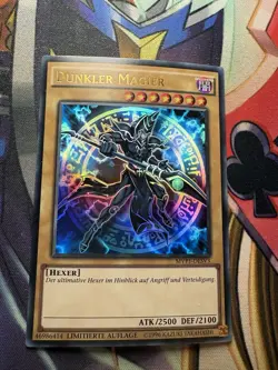 Yugioh! Dunkler Magier Ultra Rare - MVP1-DESV3 Limitierte Auflage - Deutsch - Image 1