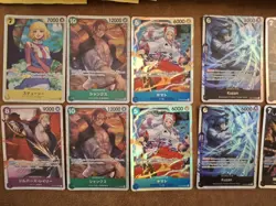 One Piece- OP15 Sleeved Packs x16. And 16 SR Card Lot. - Image 2