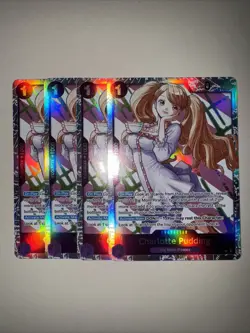 Charlotte Pudding OP11-070 SR Playset X4 One Piece TCG English CCG - Image 1