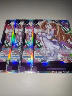 Charlotte Pudding OP11-070 SR Playset X4 One Piece TCG English CCG - Image 4