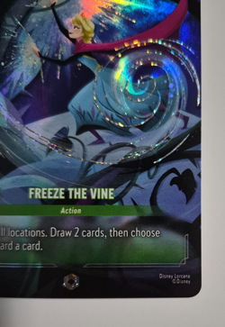 Disney Lorcana Winterspell Enchanted Freeze the Vine English Rare - Image 4