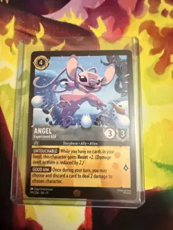 Disney Lorcana - Angel - Experiment 624 - Winterspell (11) - Legendary Non Foil - Image 1