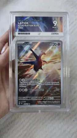Latias EX 239/191 & Latios 203/191 Surging Sparks Pokemon Card ACE 9 - Image 4