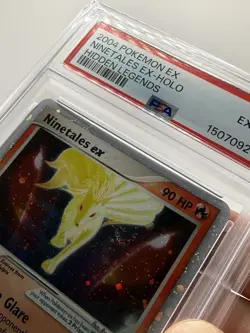 Pokemon Ninetales ex Ultra Rare Holo 96/101 Hidden Legends PSA 6 90 HP *SWIRL* - Image 3