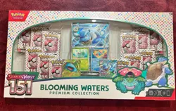 Pokemon 151 Blooming Waters Premium Collection Box - SEALED (See Discription) - Image 1