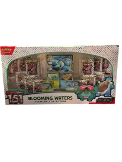 Pokemon TCG S&V 151 Blooming Waters Premium Collection Sealed Box - Image 1