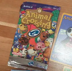 Nintendo Animal Crossing Series 2 e-Reader Trading Cards Aurora Lucy Chief - Image 2