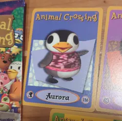 Nintendo Animal Crossing Series 2 e-Reader Trading Cards Aurora Lucy Chief - Image 3
