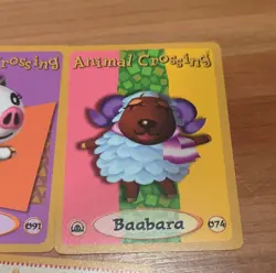 Nintendo Animal Crossing Series 2 e-Reader Trading Cards Aurora Lucy Chief - Image 5