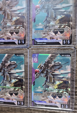 Gundam Barbatos Lupus LR x4 GD03-050 Steel Requiem Legend Rare - Lot of 4 cards - Image 5