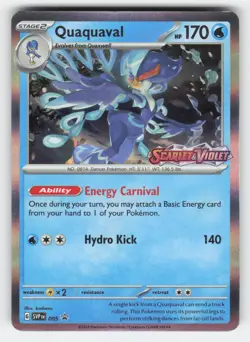 Quaquaval - (Prerelease) 005 NM Holo SVP SV: Scarlet & Violet Promo Cards - Image 1