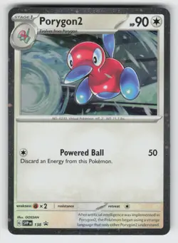Porygon2 - (Cosmos Holo) 138 NM Normal SVP SV: Scarlet & Violet Promo Cards - Image 1