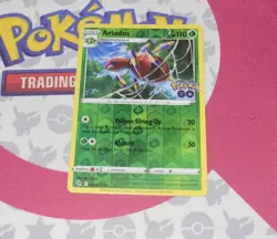 007/078 Ariados : Uncommon Reverse Holo : Pokemon GO TCG Trading Card Game - Image 1