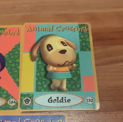 Nintendo Animal Crossing e-Reader Trading Cards Lot 5 Cards Boy Snake Goldie… - Image 5