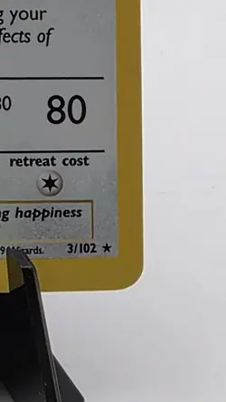 Pokemon Chansey Base Set Holo 1999 Trading Card 3/102 Ken Sugimori Original - Image 5