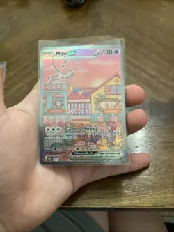 Pokemon TCG Mew EX 053 Holo Black Star Promo Scarlet & Violet 151 - Image 1