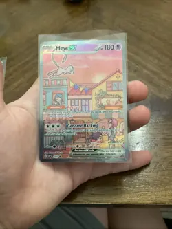 Pokemon TCG Mew EX 053 Holo Black Star Promo Scarlet & Violet 151 - Image 2