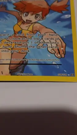 Pokemon Misty's Determination 108/108 Evolutions Ultra Rare Full Art - Image 2