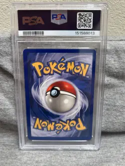 1999 Pokemon TCG Dragonite Fossil Holo Card 4/62 PSA Graded 7 NM - Image 3