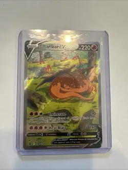 Pokemon TCG Charizard v SWSH260 Sword & Shield Promo Card - Image 1