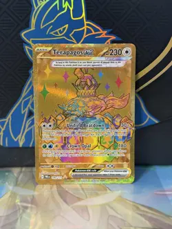 Terapagos ex #180 [Hyper Rare] Pokemon TCG Prismatic Evolutions - NM - Image 1