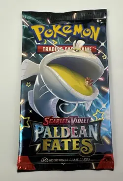 Pokemon Scarlet & Violet Paldean Fates Booster Pack | - Image 1