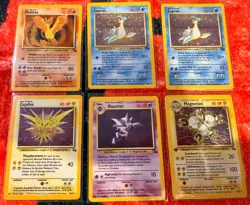 Pokemon TCG Fossil Holo bundle - WOTC - Unlimited Vintage - Good condition - Image 1