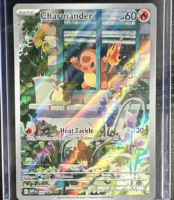 Pokemon Obsidian Flames Charmander 044 Black Star Promo - Image 1