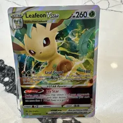 Leafeon VSTAR SWSH195 Holo Promo Sword & Shield Promo Pokemon Holo NM - Image 1