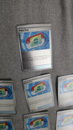 Pokemon TCG Ascended Heroes PokePad Trainer 198/217 Poke Pad X 4 Full set - Image 2