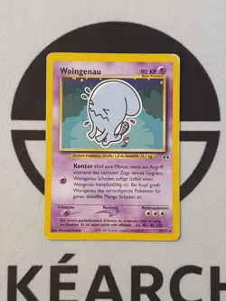 Pokemon Karte Woingenau 35/75 Neo Entdeckung Set Deutsch Pokemon Original TCG - Image 2