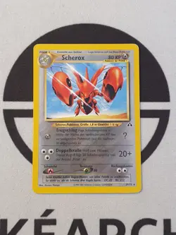 Pokemon Karte Scherox 29/75 Neo Entdeckung Set Deutsch Pokemon Original TCG - Image 2