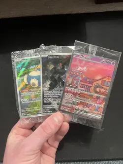 Sealed Promo Lot Pokemon 151 UPC Mew Ex Mewtwo Snorlax Black Star NM 051 052 053 - Image 1