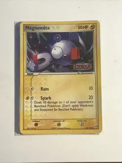 Magnemite Stamped Reverse Holo 54/108 EX Power Keepers - Pokemon Tcg Single! - Image 1