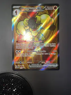 Armarouge EX 125 Black Star Promo Holo Pokemon Scarlet & Violet - Image 1