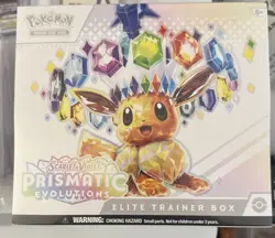Pokemon Prismatic Evolutions Elite Trainer Box Eevee English Nintendo - Image 1