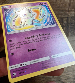 Shining Mew 40/73 - Pokemon Sun & Moon: Shining Legends (2017) - Holo - NM - Image 3