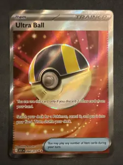 Pokemon TCG Ascended Heroes Ultra Ball 264/217 Secret Rare Full Art English - Image 1