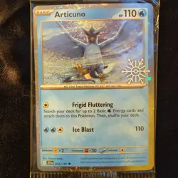 Pokemon Articuno 032/159 Stamped with SWIRL | Holiday Calendar 2025 | SEALED - Image 2