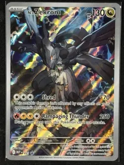 Pokemon - N's Zekrom MEP031 - Ascended Heroes Black Star Promo - NM - Image 1