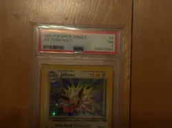 Jolteon 04/64 Pokemon Jungle Holo PSA 7 - Image 2