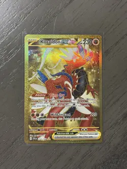 Pokemon TCG Koraidon EX 254/198 SV01 Scarlet & Violet Base Set Holo Hyper Rare - Image 1