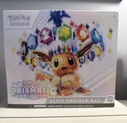 Pokemon Scarlet & Violet Prismatic Evolutions Elite Trainer Box ETB NEW SEALED - Image 2