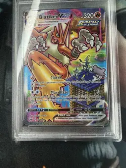 Pokemon 2021 Blaziken VMAX 201/198 Alt Art Chilling Reign GEM MINT PSA 10 - Image 3
