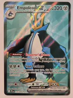 Pokemon TCG Empoleon ex Phantasmal Flames 114/094 Holo Ultra Rare - Image 2