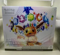Pokemon Prismatic Evolutions & Ascended Heroes ETB Elite Trainer Box Combo PKG - Image 2